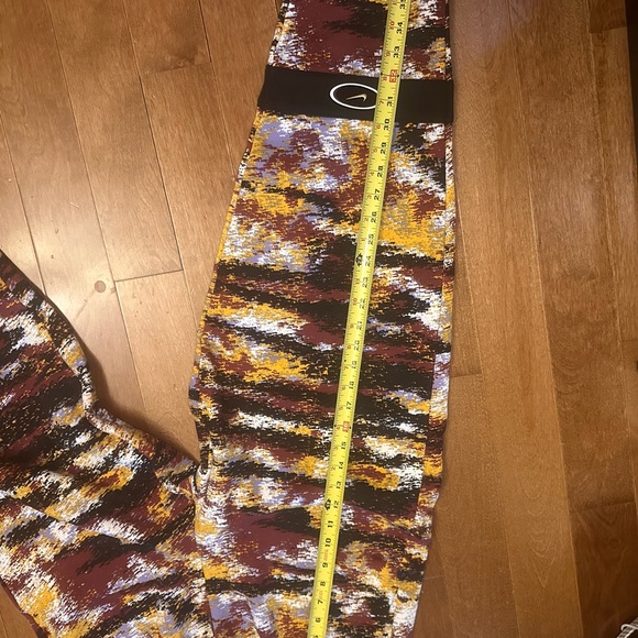 Women’s Nike Multi Colored Loose Fit Mid Rise Sweats Size M $60 dq3587-010 - Picture 3 of 6